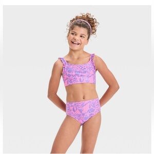 Cat & Jack Girl's Bikini Set Size 14 XL